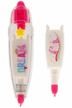 Legami Stift mit Dekoband - Deco Tape - Unicorn