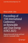 Proceedings of 15th International Conference on Renewable and Clean Energy (ICRCE 2025) (eBook, PDF)