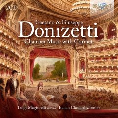 Cover Donizetti,Gaetano/Giuseppe:Chamber Music With Clar