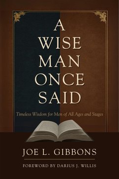Cover A Wise Man Once Said (eBook, ePUB)