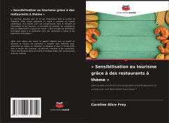 Cover ' Sensibilisation au tourisme grâce à des restaurants à thème '