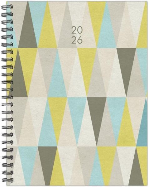 Geometric Gray 2026 6.5 X 8.5 Weekly Monthly Softcover Planner Geometric Gray 2026 6.5 X 8.5 Weekly Monthly Softcover Planner