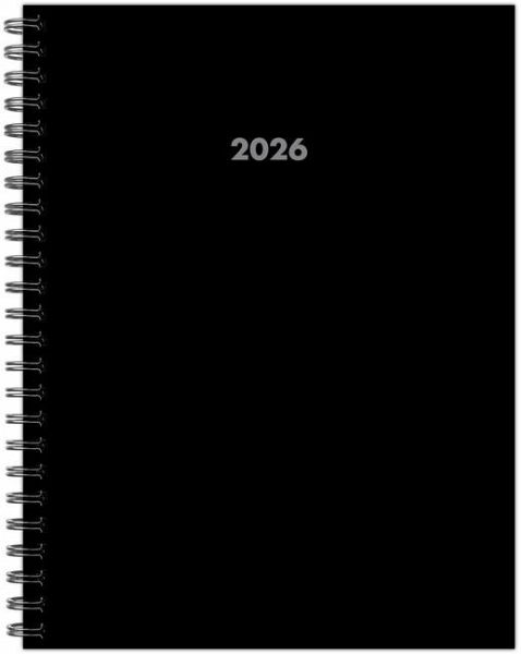 Basic Black 2026 6.5 X 8.5 Weekly Monthly Softcover Planner Basic Black 2026 6.5 X 8.5 Weekly Monthly Softcover Planner