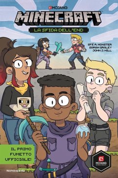 Cover La sfida dell'End. Minecraft. Il fumetto ufficiale