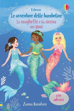 Cover Le maghette e la sirena nei guai. Con adesivi