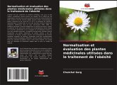 Normalisation et évaluation des plantes médicinales utilisées dans le traitement de l'obésité Normalisation et évaluation des plantes médicinales utilisées dans le traitement de l'obésité