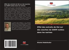 Cover Effet des extraits de thé sur des souches de SARM isolées dans les narines