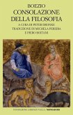 Consolazione della filosofia Consolazione della filosofia