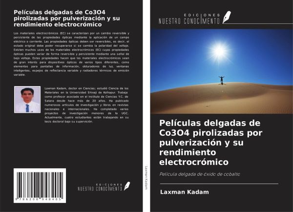 Películas delgadas de Co3O4 pirolizadas por pulverización y su rendimiento electrocrómico Películas delgadas de Co3O4 pirolizadas por pulverización y su rendimiento electrocrómico