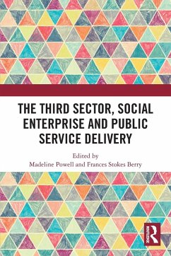 Cover The Third Sector, Social Enterprise and Public Service Delivery