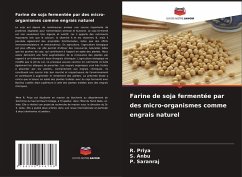 Cover Farine de soja fermentée par des micro-organismes comme engrais naturel