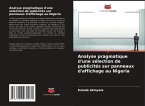 Analyse pragmatique d'une sélection de publicités sur panneaux d'affichage au Nigeria