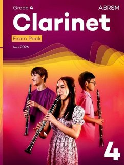 Cover Clarinet Exam Pack from 2026, ABRSM Grade 4