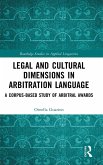 Legal and Cultural Dimensions in Arbitration Language