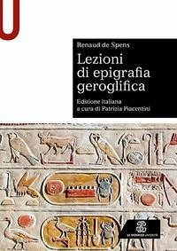 Cover Lezioni di epigrafia geroglifica