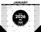 Basic 2026 22 X 17 Large Monthly Deskpad Basic 2026 22 X 17 Large Monthly Deskpad