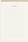 Burde Notizblock Textil beige A5 Burde Notizblock Textil beige A5