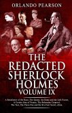 Redacted Sherlock Holmes Volume IX Redacted Sherlock Holmes Volume IX