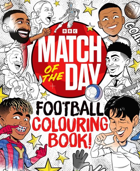 The Match of the Day Football Colouring Book