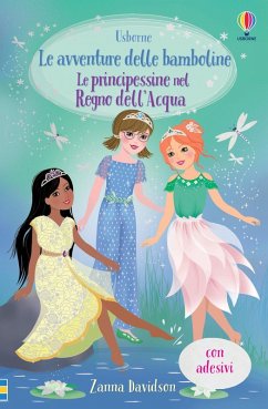 Cover Le principessine nel Regno dell'Acqua. Con adesivi