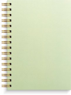 Cover Burde Notizbuch A5 grün