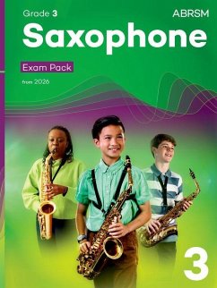 Cover Saxophone Exam Pack from 2026, ABRSM Grade 3