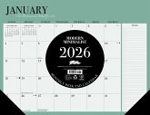 Modern Minimalist 2026 22 X 17 Large Monthly Deskpad Modern Minimalist 2026 22 X 17 Large Monthly Deskpad