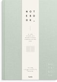 Burde Notizbuch Textil grün liniert A4