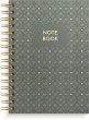 Burde Notizbuch A5 green pattern - Bild 1