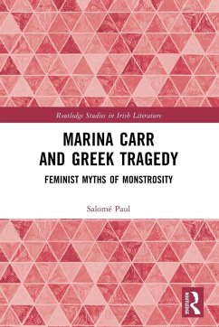 Cover Marina Carr and Greek Tragedy