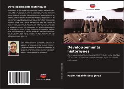 Cover Développements historiques