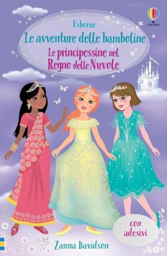 Cover Le principessine nel Regno delle Nuvole. Con adesivi