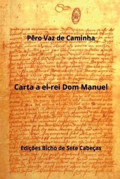 Cover Carta A El-rei Dom Manuel