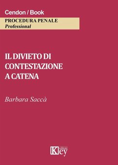 Il divieto di contestazione a catena - Saccà, Barbara