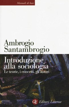 Cover Introduzione alla sociologia. Le teorie, i concetti, gli autori