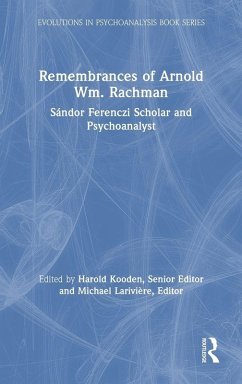 Cover Remembrances of Arnold Wm. Rachman