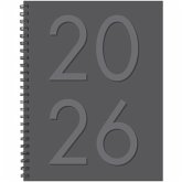 Charcoal 2026 8.5 X 11 Weekly Monthly Softcover Planner Charcoal 2026 8.5 X 11 Weekly Monthly Softcover Planner