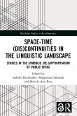 Space-Time (Dis)continuities in the Linguistic Landscape
