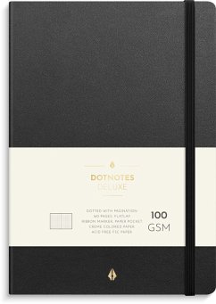 Burde DotNotes Deluxe A5 schwarz