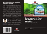 Développement d'une éolienne à puissance contrôlée Développement d'une éolienne à puissance contrôlée