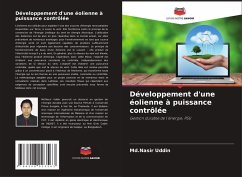 Cover Développement d'une éolienne à puissance contrôlée