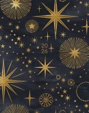 Starry Night 2026 7.5 X 9.5 Booklet Monthly Planner