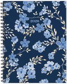 Blue Floral 2026 8.5 X 11 Weekly Monthly Softcover Planner