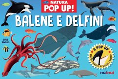 Cover Balene e delfini. Natura pop up!