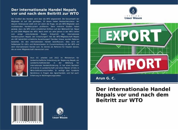 Der internationale Handel Nepals vor und nach dem Beitritt zur WTO