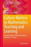 Culture Matters to Mathematics Teaching and Learning (eBook, PDF)