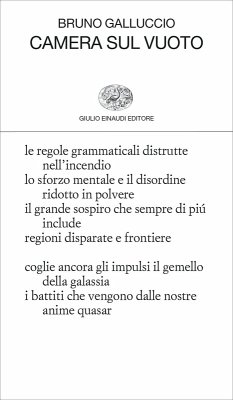 Camera sul vuoto - Galluccio, Bruno Camera sul vuoto - Galluccio, Bruno