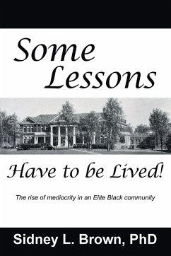 Cover Some Lessons Have to be Lived