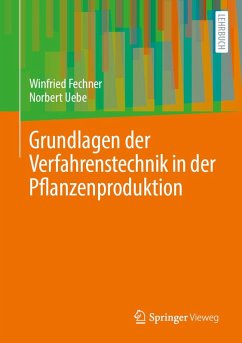 Cover Grundlagen der Verfahrenstechnik in der Pflanzenproduktion (eBook, PDF)