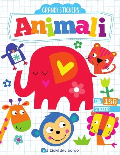 Cover Animali. Grandi stickers. Con adesivi